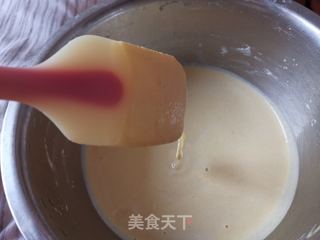 玉米面蜂窝小饼的做法步骤：2