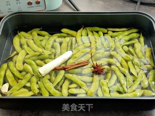 水煮毛豆的做法步骤:3