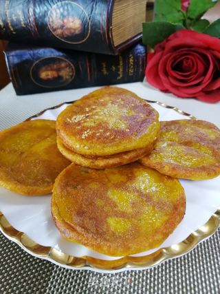 南瓜芝麻糯米饼的做法步骤:13