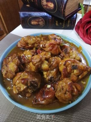 咖喱炖鸡大腿的做法步骤:15