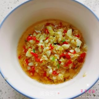 蒜蓉生蚝蒸粉丝的做法步骤:7