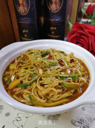 麻汁凉拌面的做法步骤:10