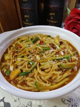 麻汁凉拌面的做法步骤:11