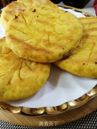 发面豆沙饼的做法步骤：13