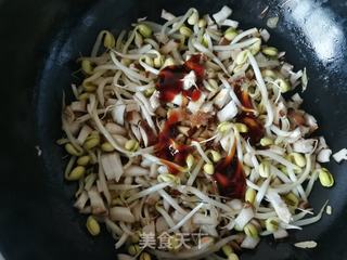 香菇豆芽卤捞烩面的做法步骤:9