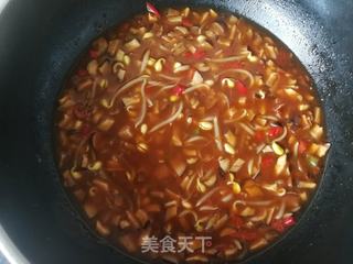 香菇豆芽卤捞烩面的做法步骤:14