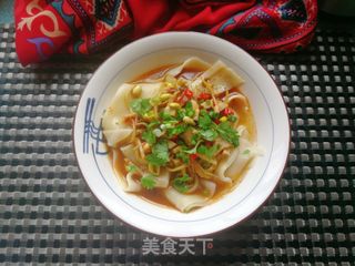 香菇豆芽卤捞烩面的做法步骤:20