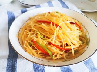 酸辣土豆丝的做法步骤:12