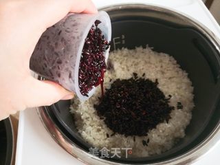 黑米饭的做法步骤:3