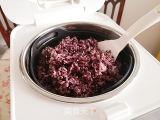 黑米饭的做法步骤:6