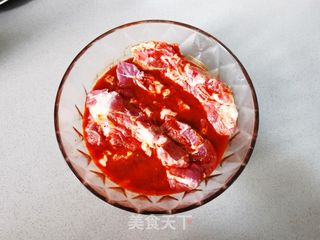 零难度奥尔良烤排骨❗蜜汁浓郁好吃到舔手指的做法步骤:4