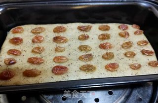 葡萄干豆渣发糕的做法步骤:16