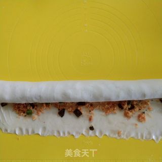 (一次发酵)好吃到停不下来的香甜肉松手撕馒头卷的做法步骤：9