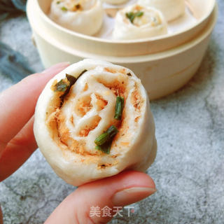 (一次发酵)好吃到停不下来的香甜肉松手撕馒头卷的做法步骤:13
