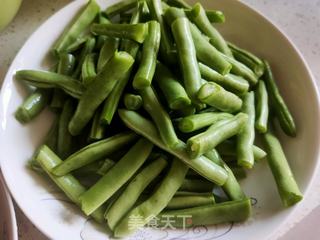 青虾焖豆角的做法步骤:5