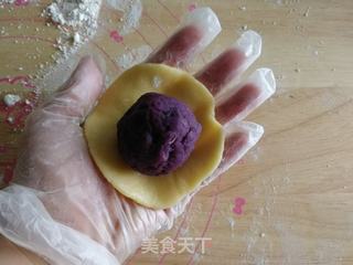紫薯仙豆糕的做法步骤:10