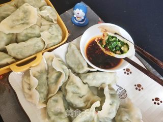 韭菜鸡蛋水饺的做法步骤:13