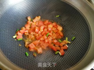 西红柿疙瘩汤的做法步骤：7