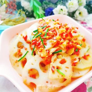 拌藕片的做法步骤:10