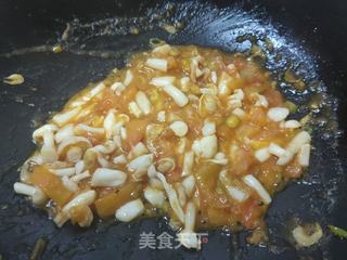 西红柿手擀面的做法步骤:6