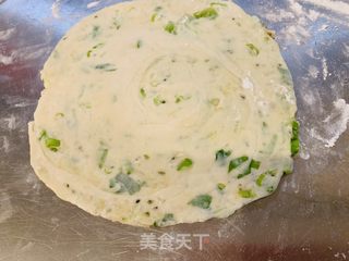 火麻仁油酥葱花饼的做法步骤：9