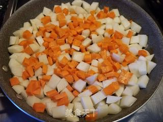 腊味土豆煲仔饭的做法步骤:5