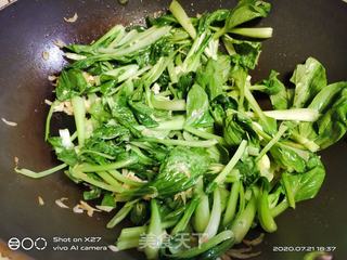 虾米炒青菜的做法步骤:6