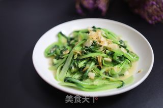 虾米炒青菜的做法步骤：7