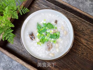 花生香菇猪骨粥的做法步骤:10