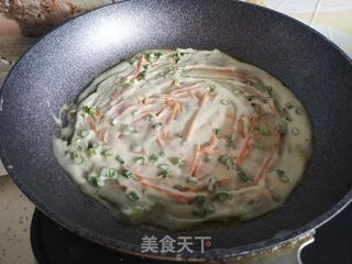 快手早餐饼的做法步骤:7
