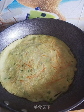 快手早餐饼的做法步骤:8
