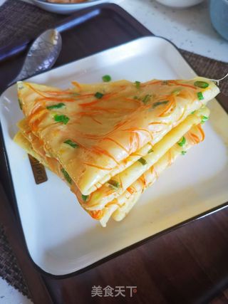 快手早餐饼的做法步骤:9