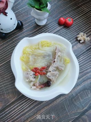 鸭架粉丝汤的做法步骤：8