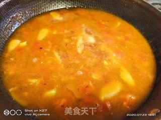 嫩姜牛腩面的做法步骤:7