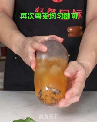 夏日快乐源泉-百香果双响炮的做法步骤:9