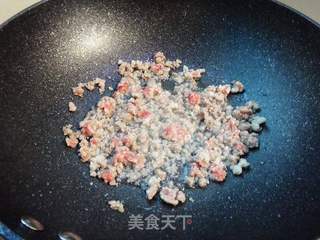 香菇打卤面的做法步骤:4