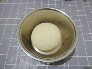 豆沙发面煎饼的做法步骤:2