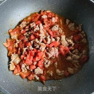 番茄肉酱意大利面的做法步骤:16