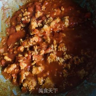 番茄肉酱意大利面的做法步骤:17