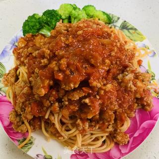 番茄肉酱意大利面的做法步骤:21