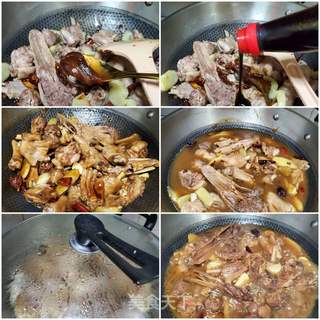 红烧鹅肉的做法步骤:5
