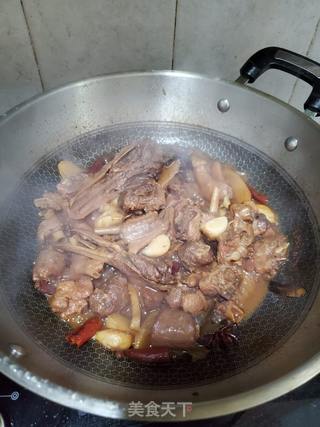 红烧鹅肉的做法步骤:6