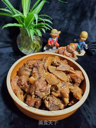 红烧鹅肉的做法步骤:9