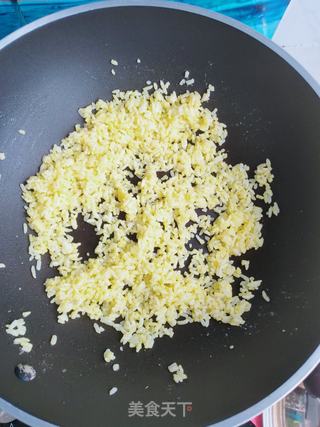 火腿肠蛋炒饭的做法步骤:6