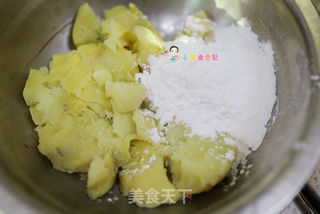 12个月以上辅食香肠土豆饼的做法步骤:4