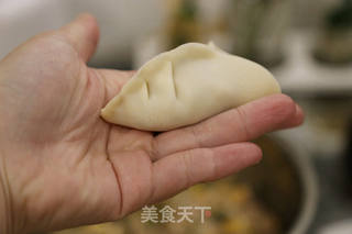 莲藕玉米芹菜肉饺子的做法步骤:19
