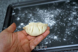 莲藕玉米芹菜肉饺子的做法步骤:20