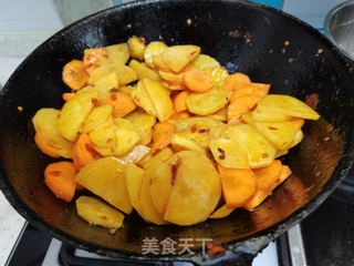 香辣鸡丁虾的做法步骤:5