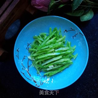 蒜香果醋苦瓜丝的做法步骤：6