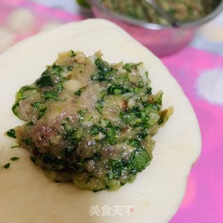 迫不及待要分享：香菇白菜肉包的做法步骤：13